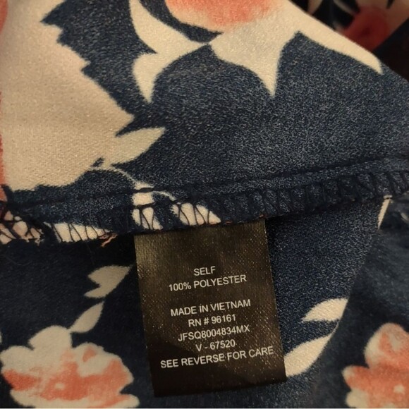 Gypsies And Moondust Long Sleeve Floral Print Romper Size Medium - Picture 13 of 16